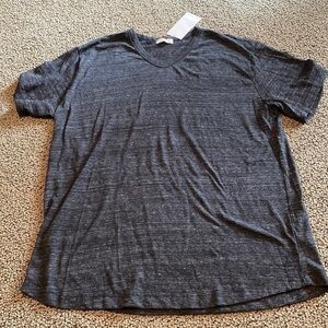 NWT Alternative V-Neck Short Sleeved Shirt Dark Gray Size XL